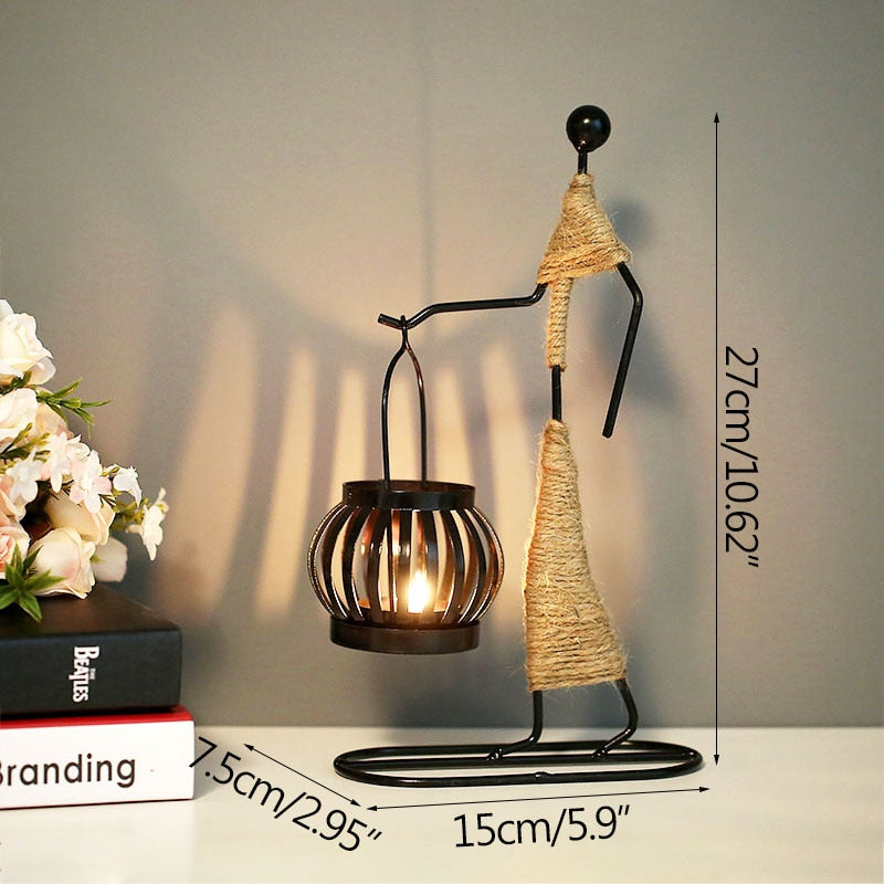 Nordic Metal Candlestick Nordic Metal Candlestick